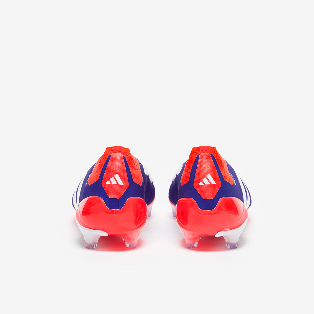 Adidas Predator Elite Laceless FG Football Boots Lucid Blue/Ftwr White/Solar Red