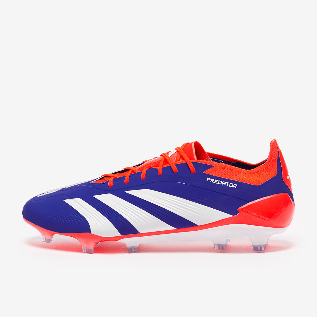 Adidas Predator Elite FG Football Boots Lucid Blue/Ftwr White/Solar Red