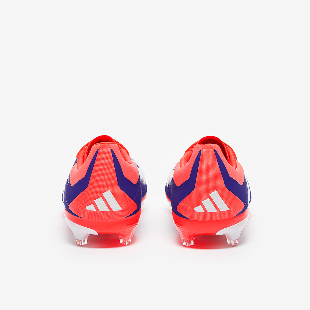 Adidas Kids Predator Elite FG Football Boots Lucid Blue/Ftwr White/Solar Red
