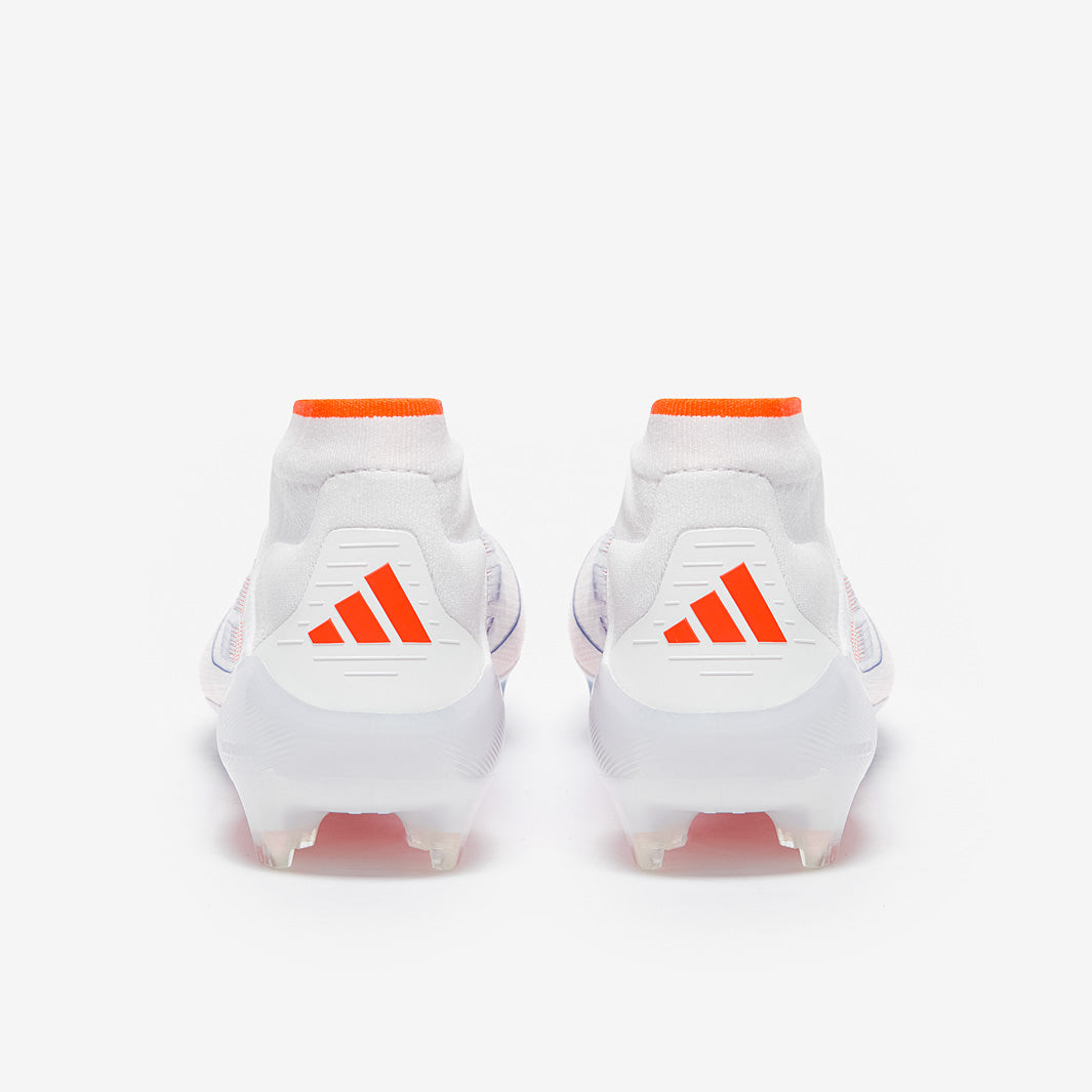 Adidas Women's F50 Elite Mid FG Football Boots Ftwr White/Lucid Blue/Solar Red