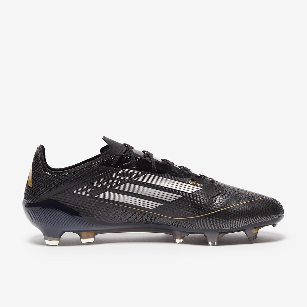 Adidas F50 Elite FG Football Boots Core Black/Iron Met/Gold Met