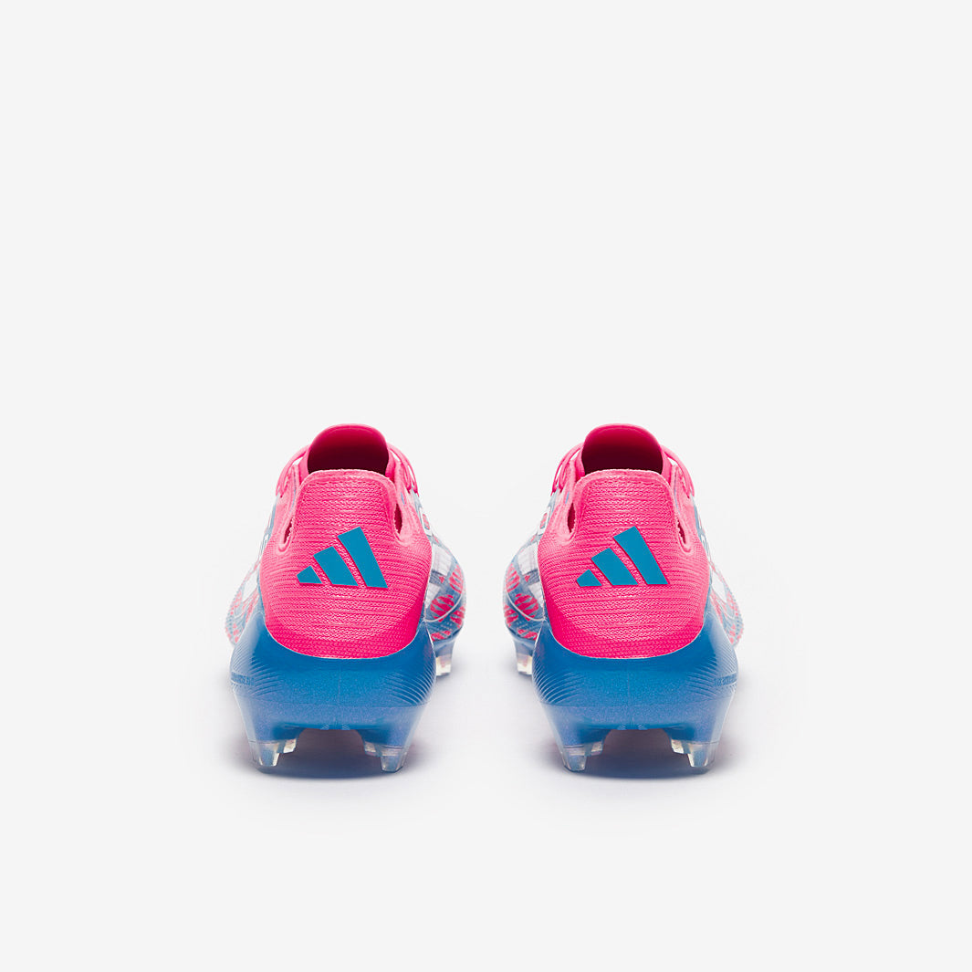 Adidas F50 Elite FG Football Boots Solar Blue/White/Solar Pink