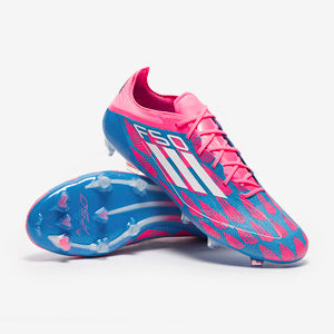 Adidas F50 Elite FG Football Boots Solar Blue/White/Solar Pink