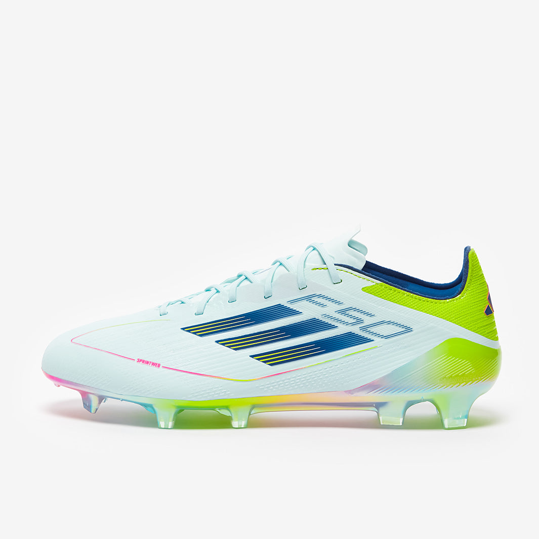 Adidas F50 Elite FG Football Boots Almost Blue/Semi Lucid Blue/Semi Solar Yellow