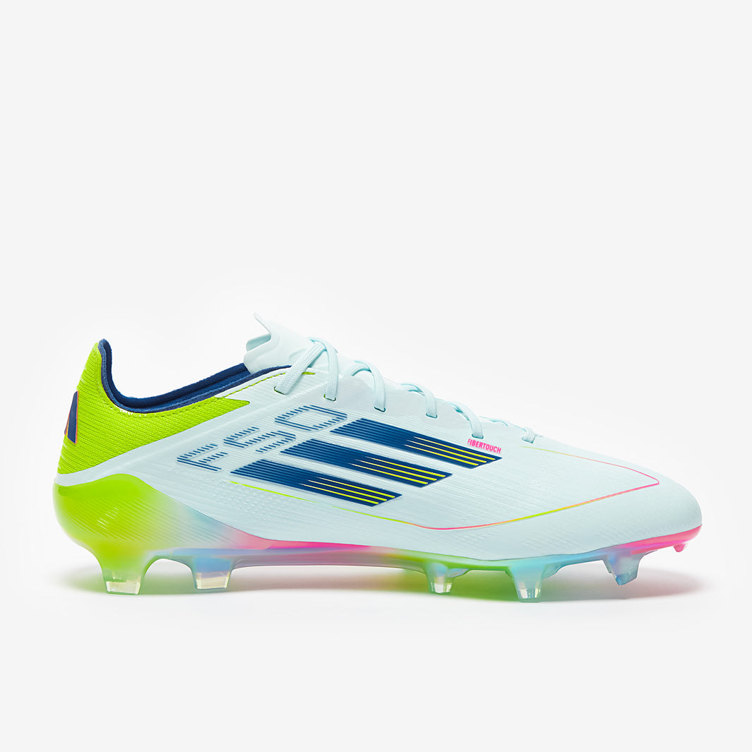 Adidas F50 Elite FG Football Boots Almost Blue/Semi Lucid Blue/Semi Solar Yellow