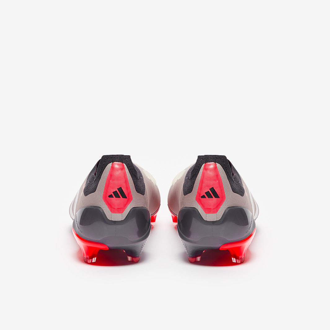 Adidas Predator Elite Laceless FG Football Boots Platin Met/Aurora Black/Carbon