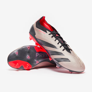 Adidas Predator Elite FG Football Boots Platin Met/Aurora Black/Carbon