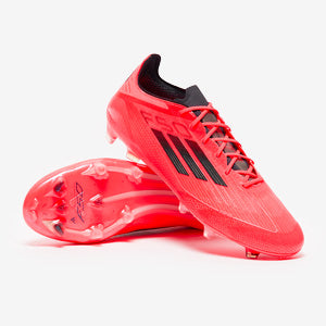 Adidas F50 Elite FG Football Boots Turbo/Aurora Black/Platin Met