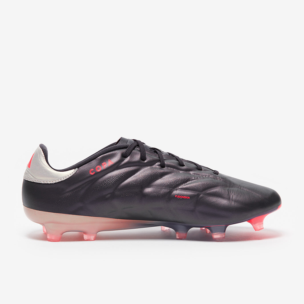 Adidas Copa Pure 2 Elite Leather FG Football Boots Aurora Black/Platin Met/Turbo