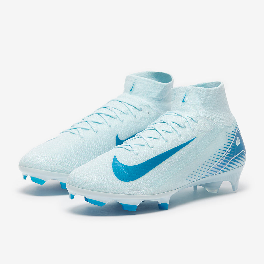 Nike Air Zoom Mercurial Superfly X Elite FG Football Boots Glacier Blue/Blue Orbit