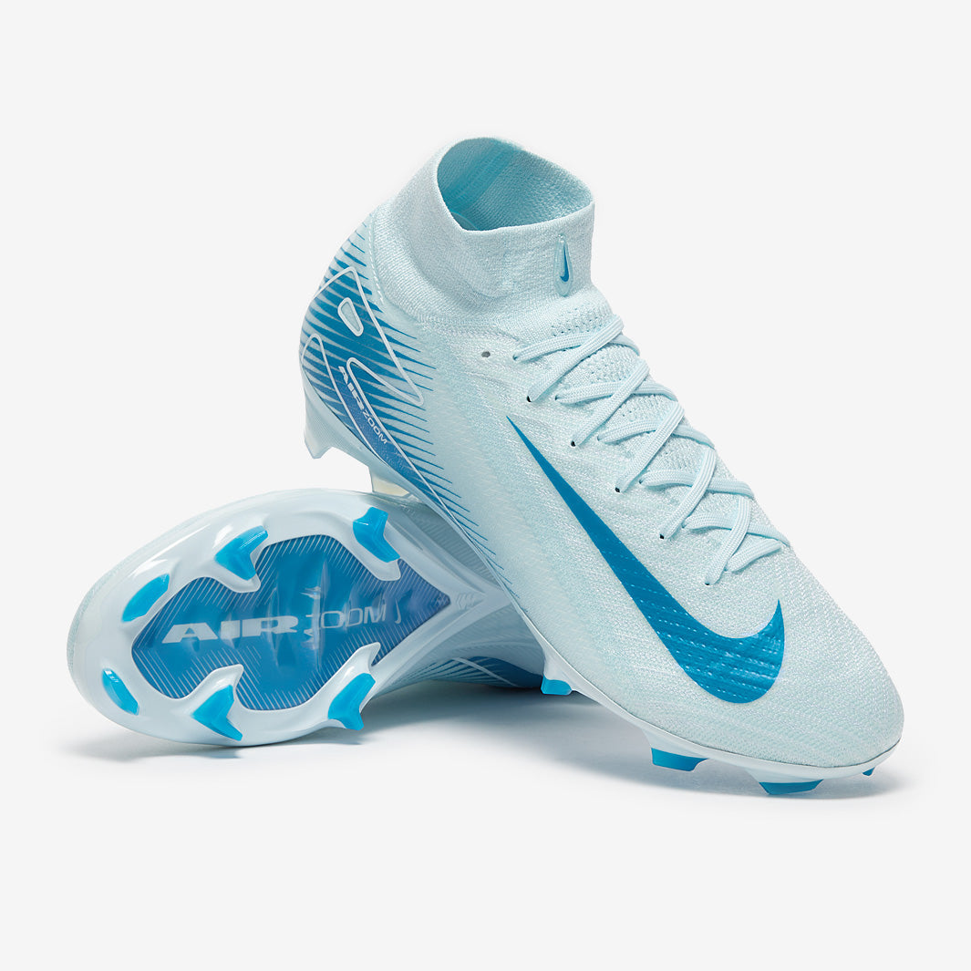 Nike Air Zoom Mercurial Superfly X Elite FG Football Boots Glacier Blue/Blue Orbit