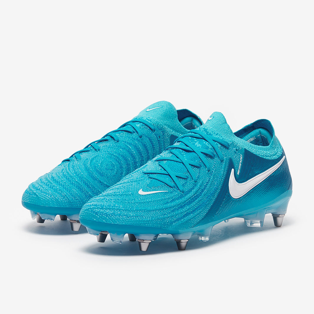 Nike Phantom GX II Elite SG-Pro Player Edition Football Boots Blue Fury/White