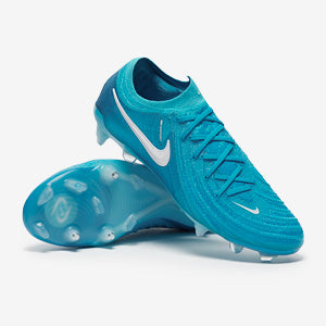 Nike Phantom GX II Elite SG-Pro Anti-Clog Football Boots Blue Fury/White