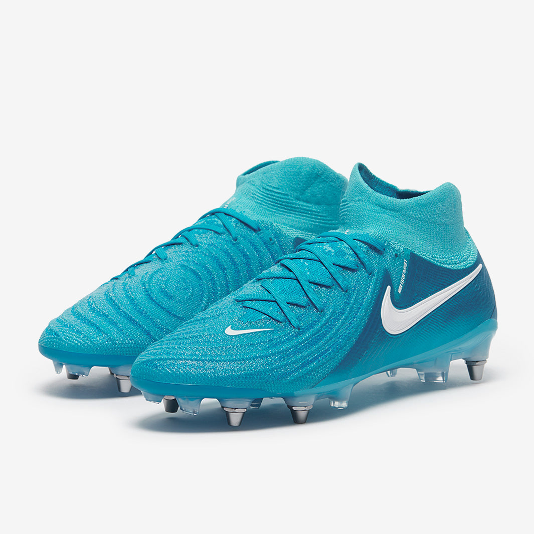 Nike Phantom Luna II Elite SG-Pro Player Edition Football Boots Blue Fury/White