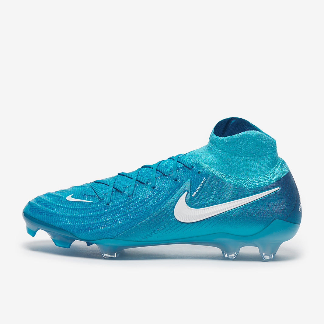 Nike Phantom Luna II Elite FG Football Boots Blue Fury/White