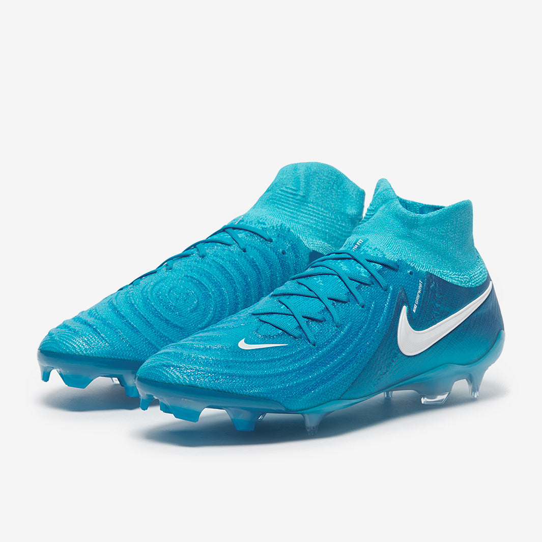 Nike Phantom Luna II Elite FG Football Boots Blue Fury/White