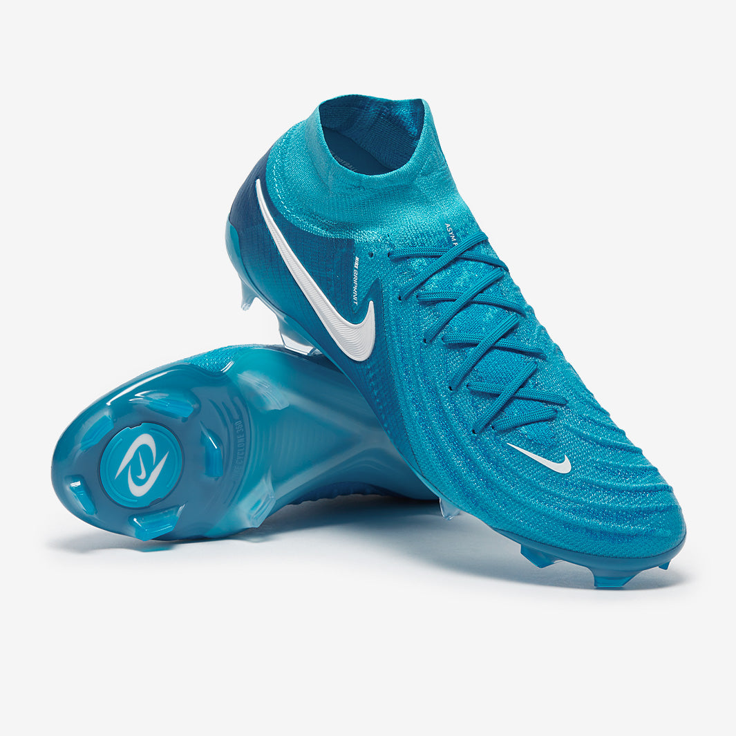 Nike Phantom Luna II Elite FG Football Boots Blue Fury/White