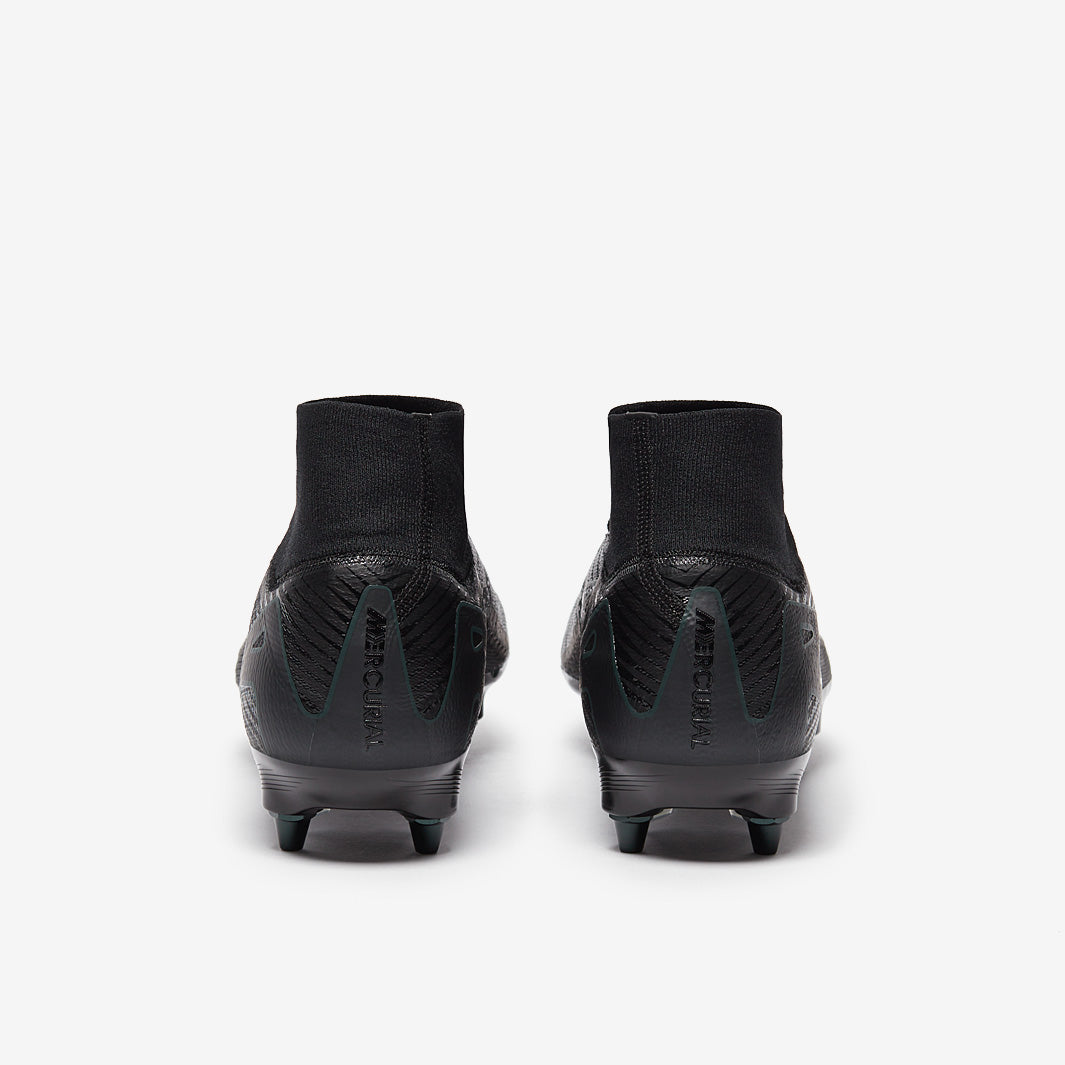 Nike Air Zoom Mercurial Superfly X Elite SG-Pro Football Boots Black/Black/Deep Jungle