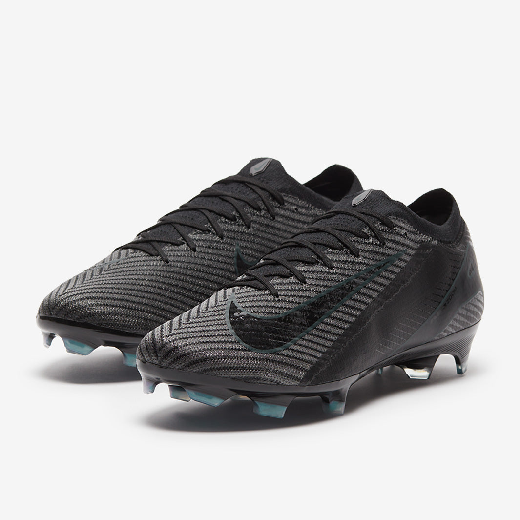 Nike Air Zoom Mercurial Vapor XVI Elite FG Football Boots Black/Black/Deep Jungle