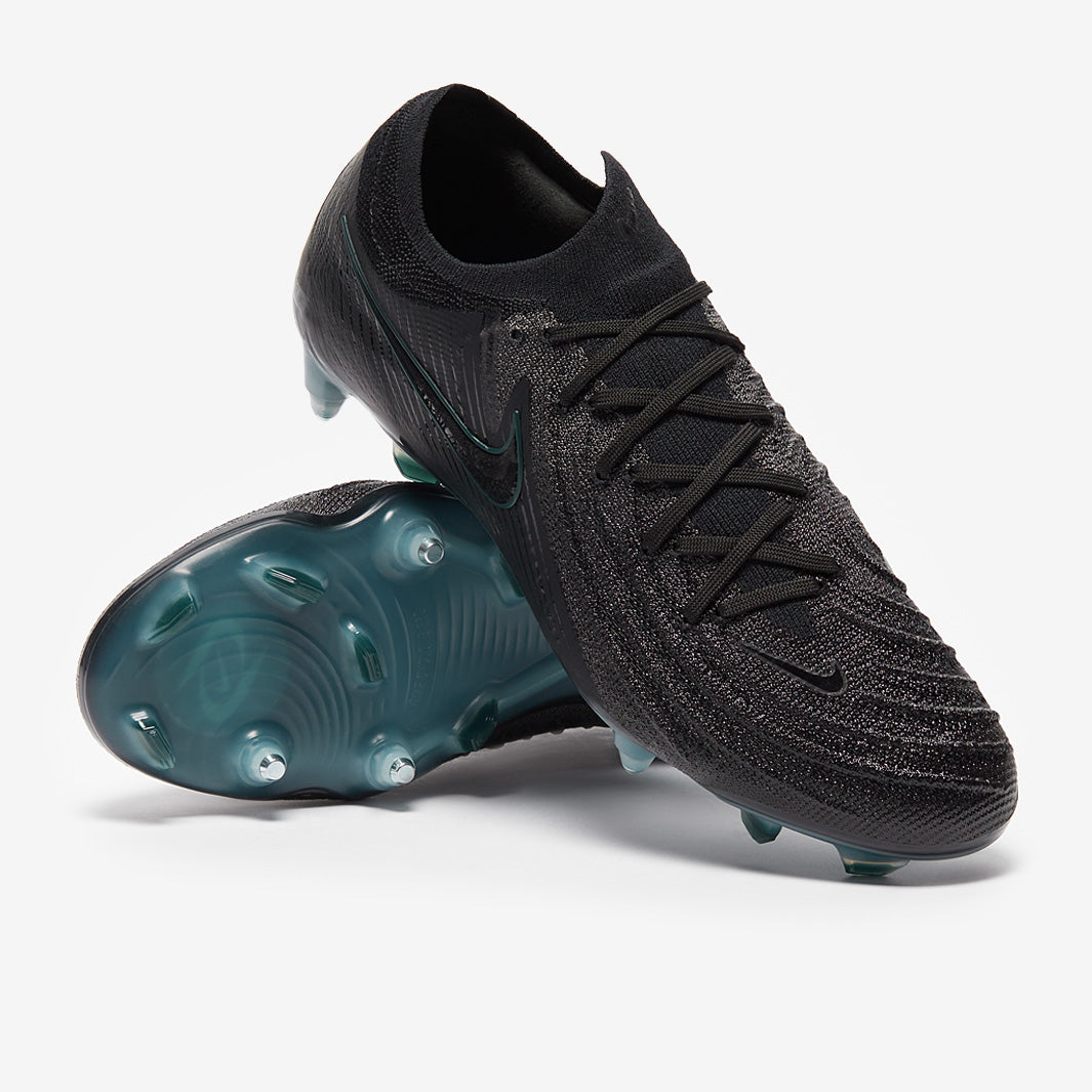 Nike Phantom GX II Elite SG-Pro Anti-Clog Football Boots Black/Black/Deep Jungle