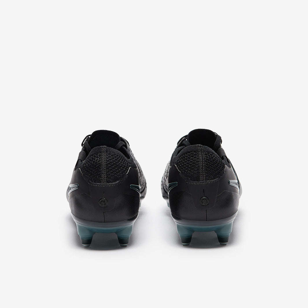 Nike Tiempo Legend X Elite SG-Pro Anti-Clog Football Boots Black/Black/Deep Jungle