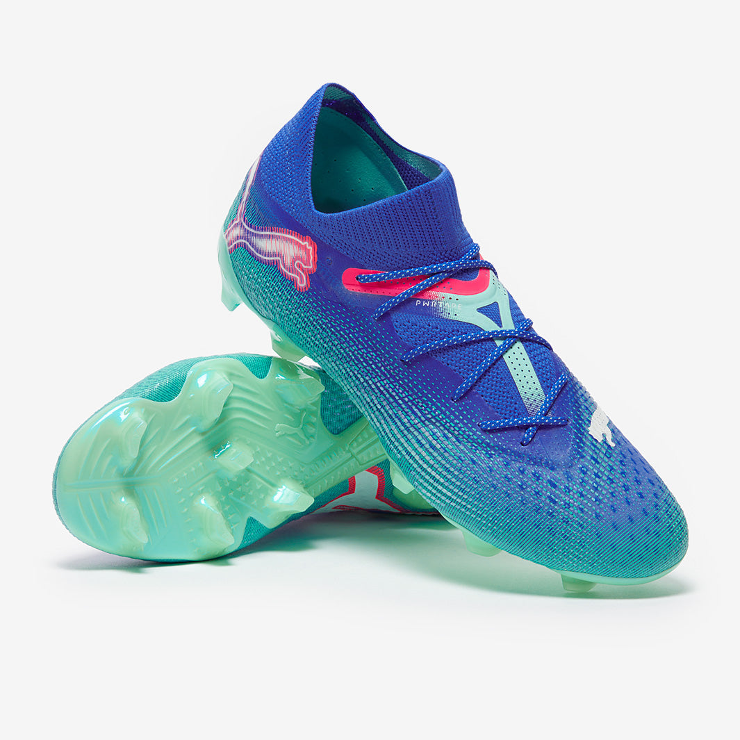 Puma Future 7 Ultimate FG/AG Football Boots Bluemazing/Puma White/Electric Peppermint