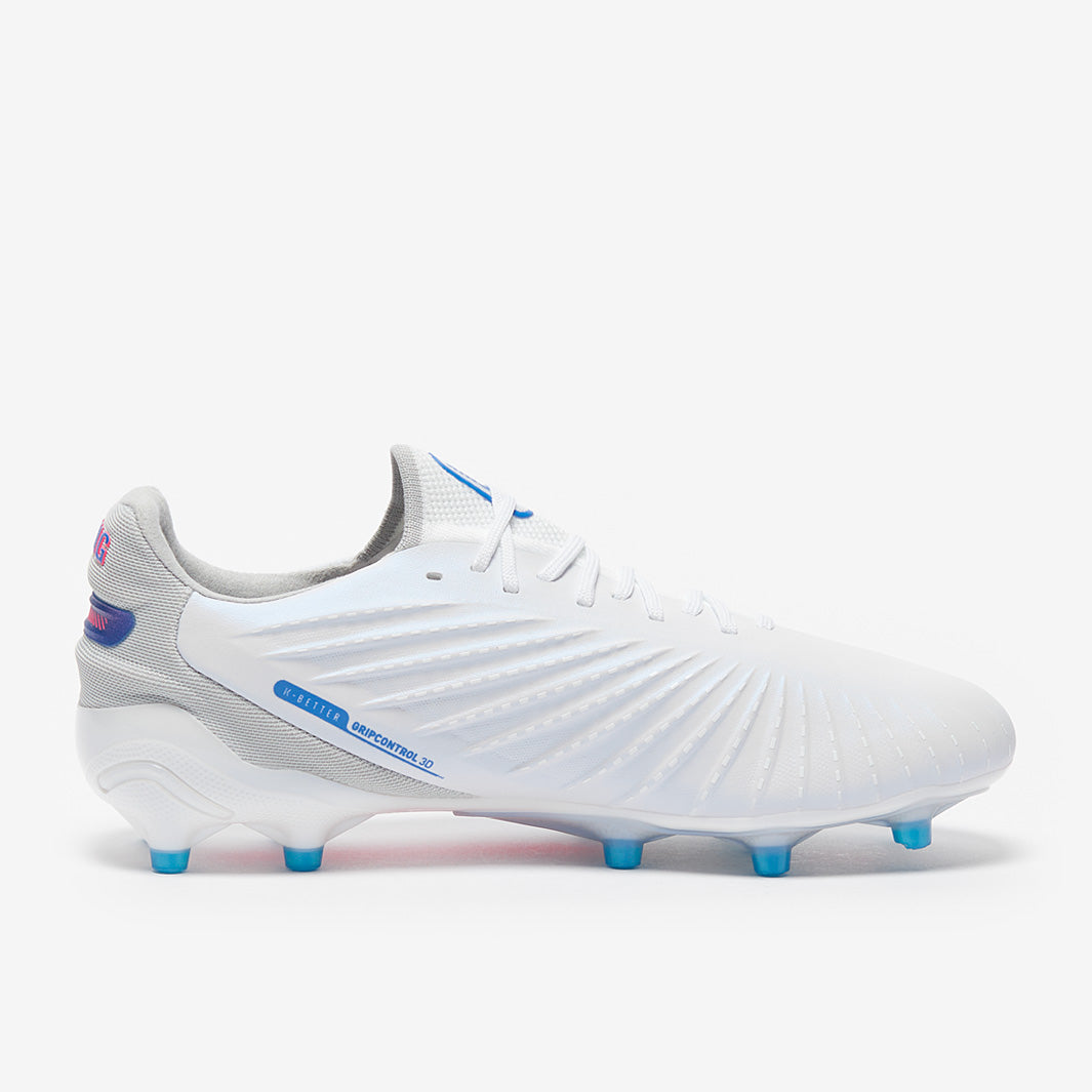 Puma Women's King Ultimate FG/AG Football Boots Puma White/Bluemazing/Flat Light Grey/Sunset Glow