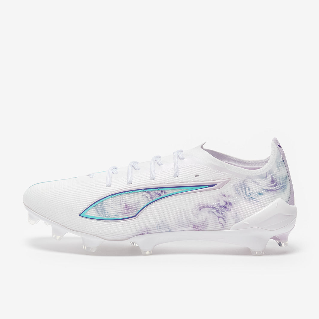 Puma Women's Ultra 5 Ultimate FG Football Boots Puma White/Puma Black/Spring Lavender