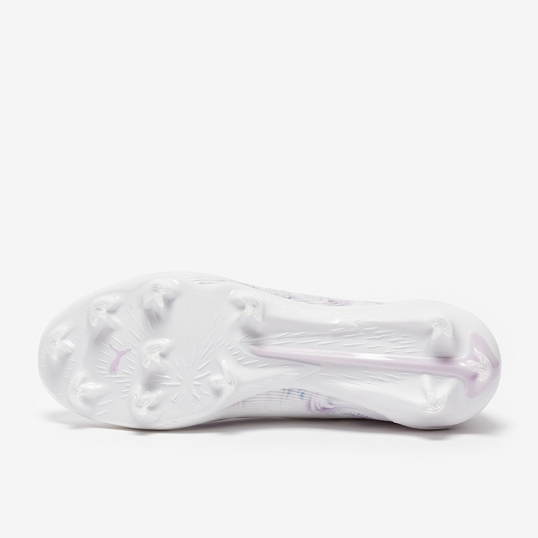 Puma Women's Ultra 5 Ultimate FG Football Boots Puma White/Puma Black/Spring Lavender