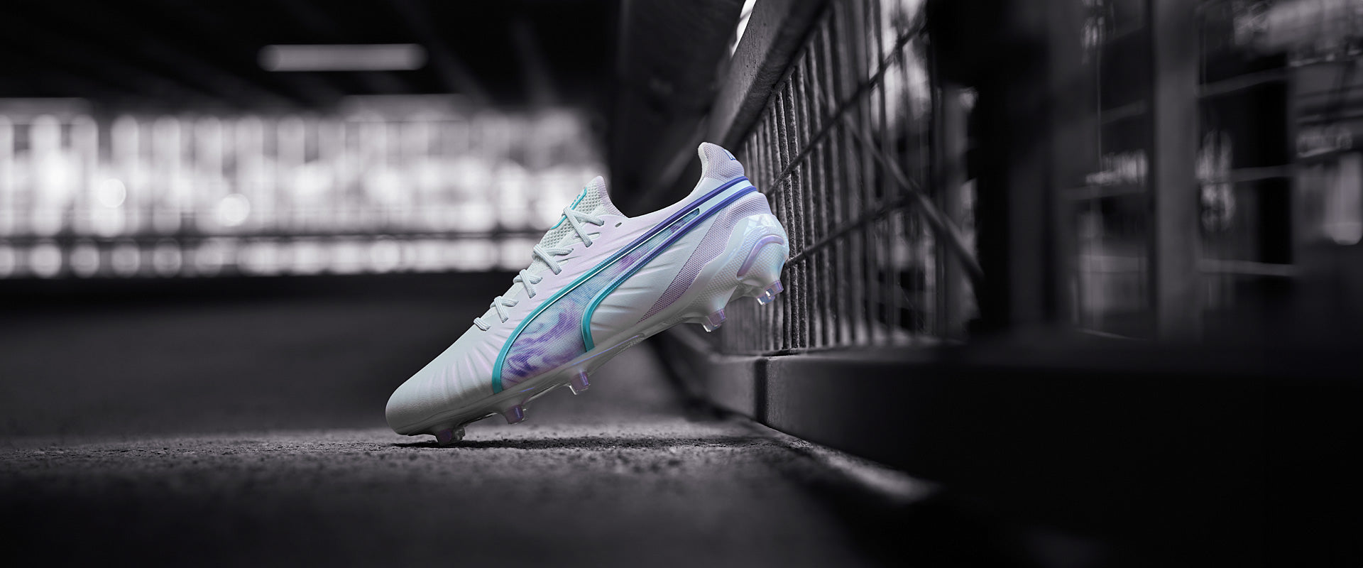 Puma Women's King Ultimate FG/AG Football Boots Puma White/Puma Black/Spring Lavender
