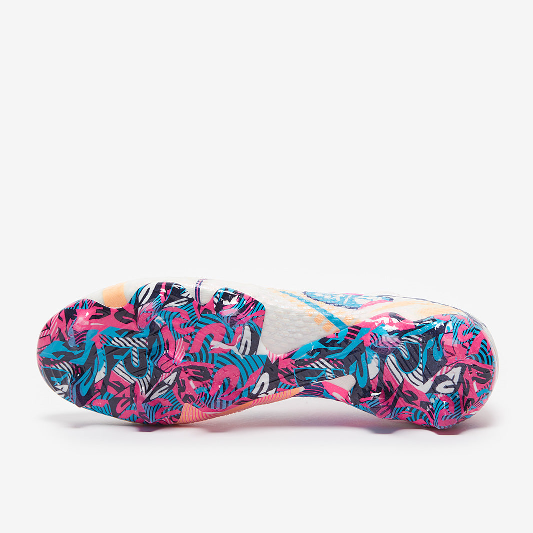 Puma Future 7 Ultimate FG/AG Football Boots Puma White/Luminous Blue/Poison Pink/Fizzy Melon/Bluemazing