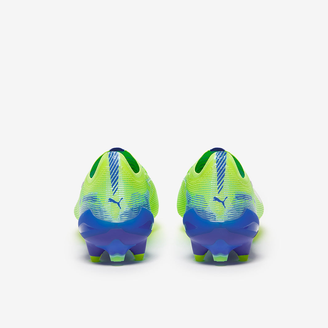 Puma Women's Ultra 5 Ultimate FG Football Boots Fizzy Apple/Puma White/Bluemazing