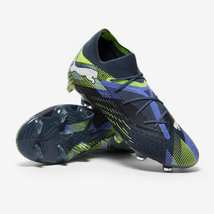 Puma Women's Future 7 Ultimate FG/AG Football Boots Gray Skies/Puma White/Fizzy Apple