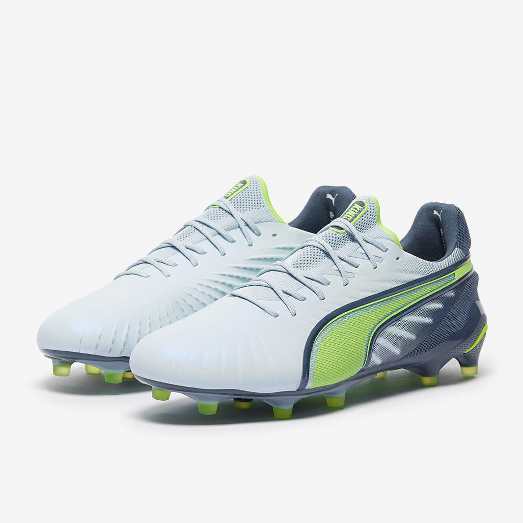 Puma King Ultimate FG/AG Football Boots Frosted Dew/Fizzy Apple/Gray Skies