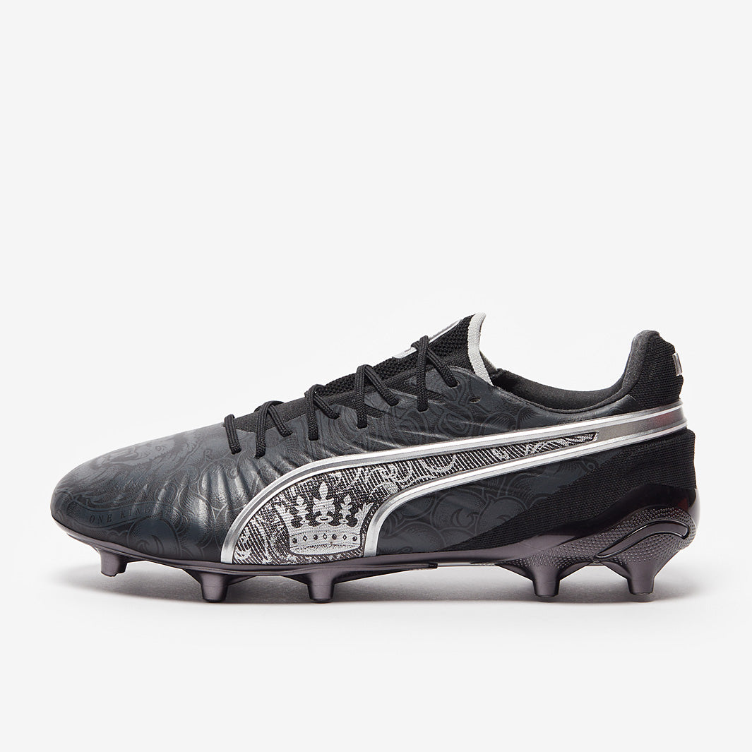 Puma King Ultimate FG/AG x Tattoo Football Boots Black/Chrome