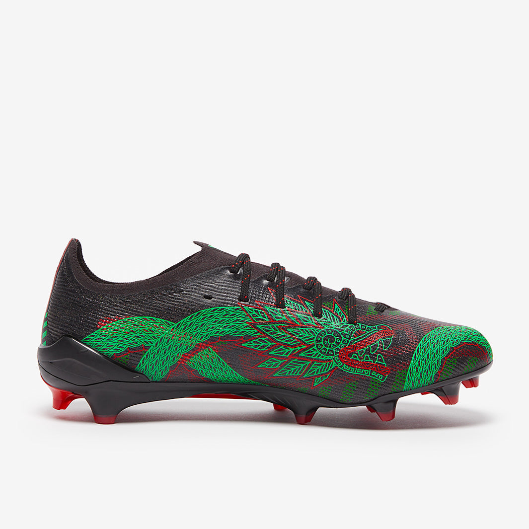 Puma Ultra 5 Ultimate FG/AG Football Boots Black/Red/Green