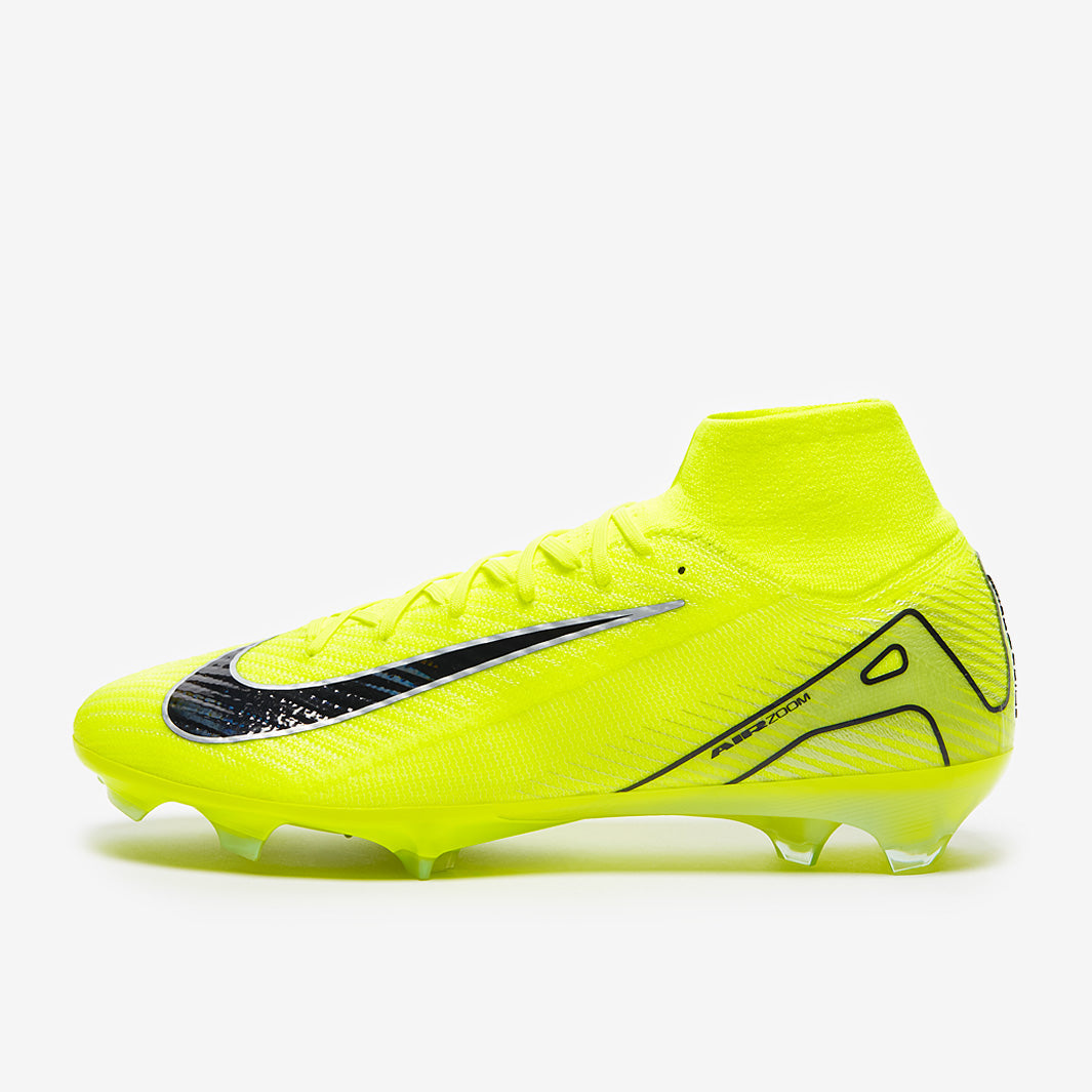 Nike Air Zoom Mercurial Superfly X Elite FG Football Boots Volt/Black