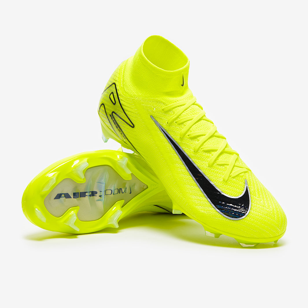 Nike Air Zoom Mercurial Superfly X Elite FG Football Boots Volt/Black