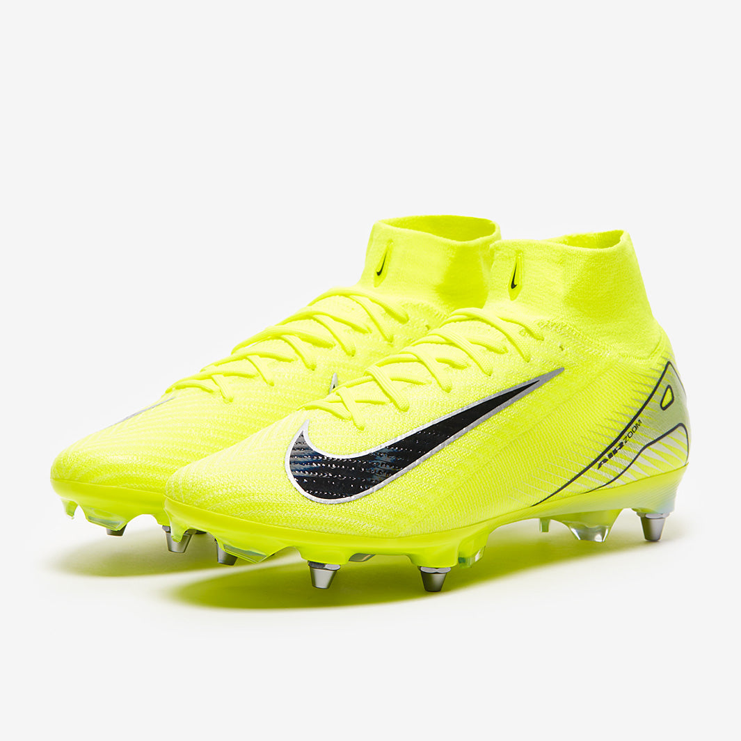 Nike Air Zoom Mercurial Superfly X Elite SG-Pro Football Boots Volt/Black