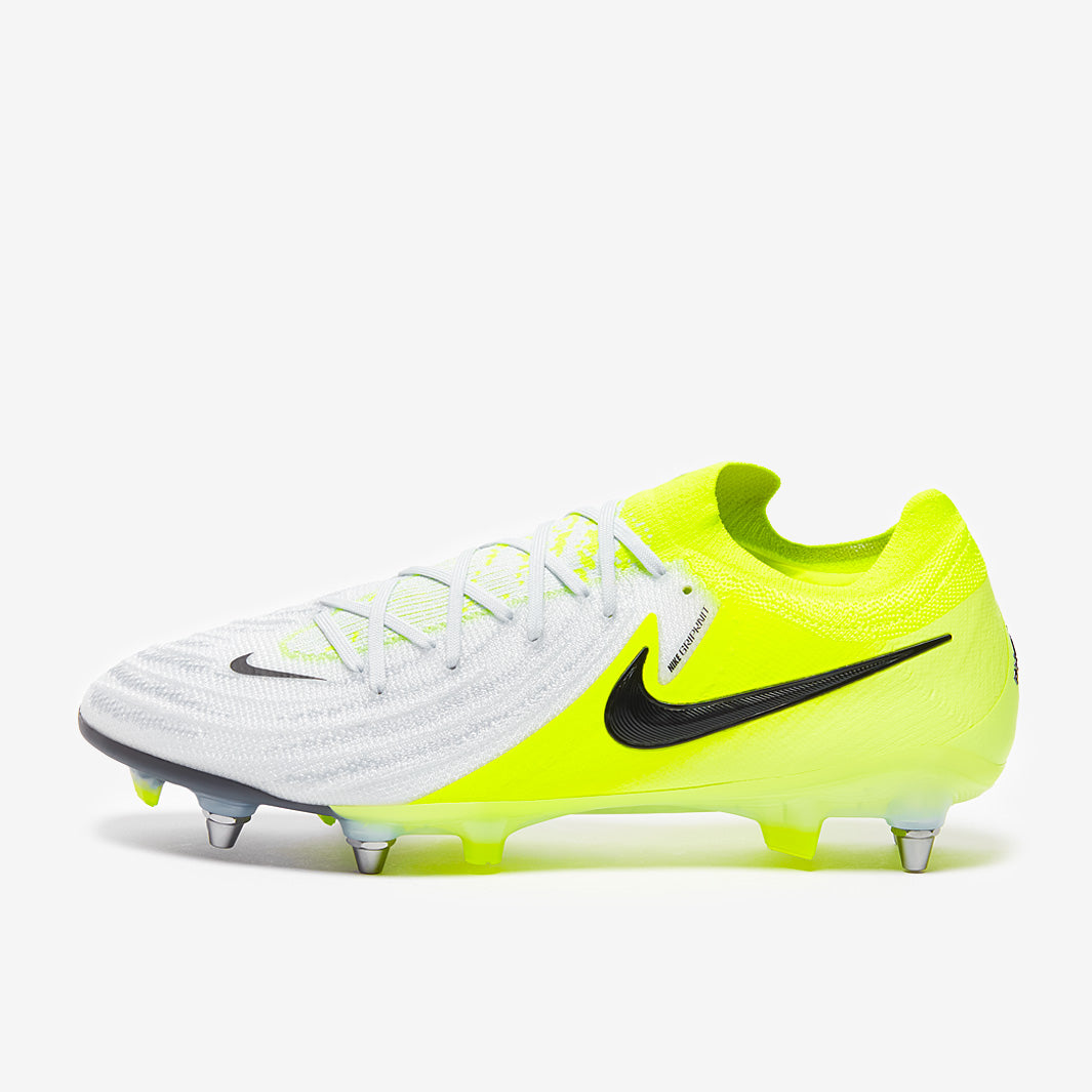 Nike Phantom GX II Elite SG-Pro Player Edition Football Boots Metallic Silver/Black/Volt
