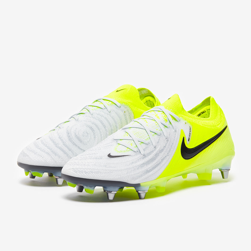 Nike Phantom GX II Elite SG-Pro Player Edition Football Boots Metallic Silver/Black/Volt