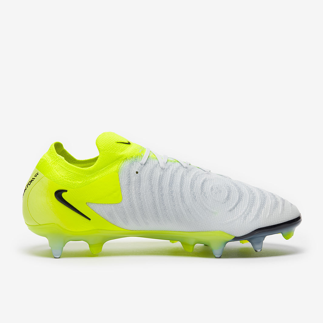 Nike Phantom GX II Elite SG-Pro Anti-Clog Football Boots Metallic Silver/Black/Volt