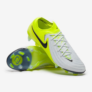 Nike Phantom GX II Elite SG-Pro Anti-Clog Football Boots Metallic Silver/Black/Volt