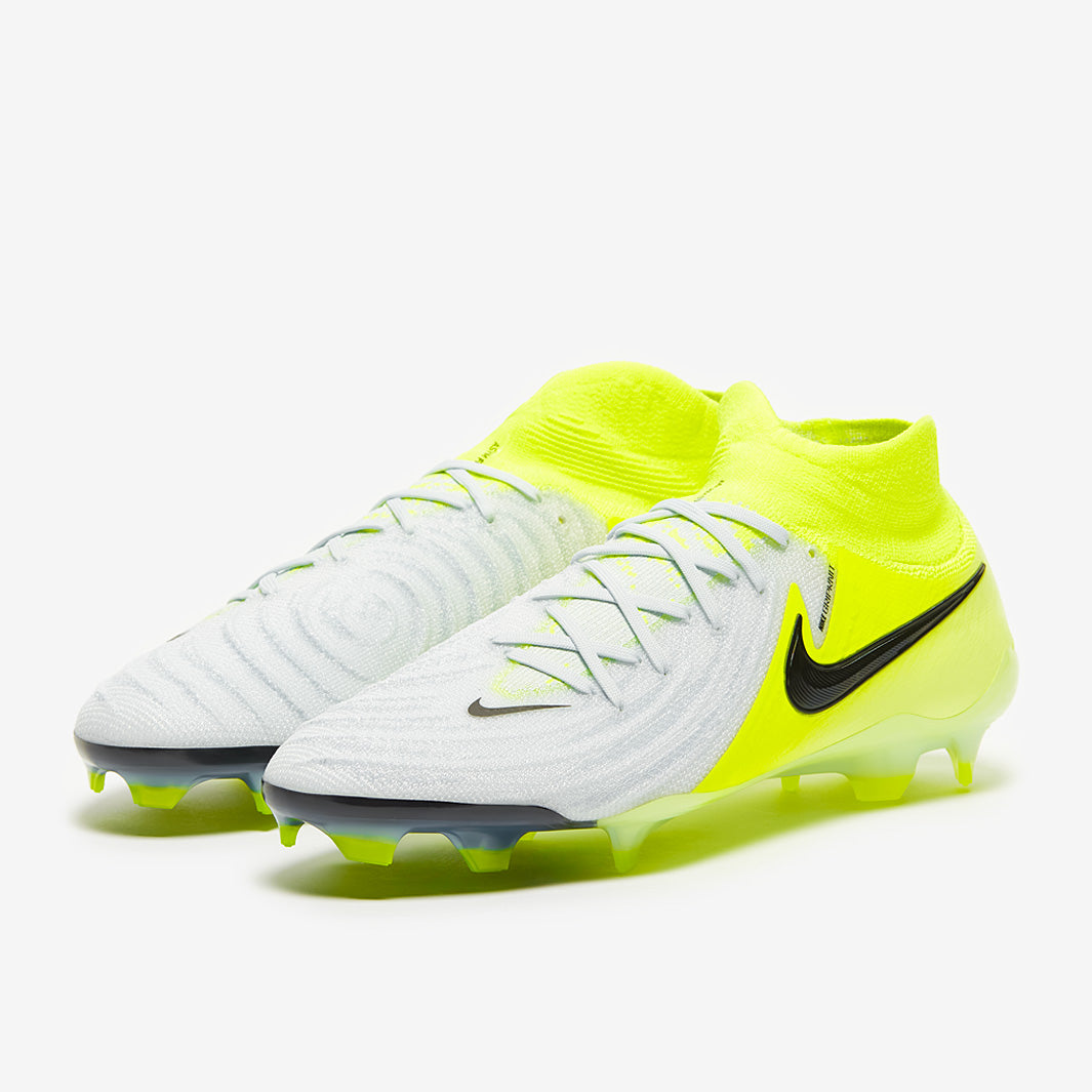 Nike Phantom Luna II Elite FG Football Boots Metallic Silver/Black/Volt