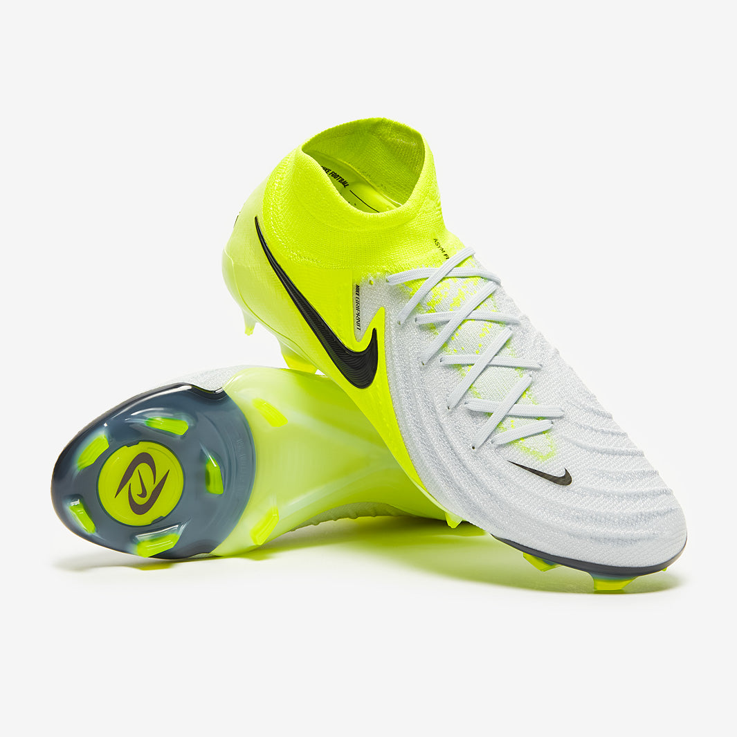 Nike Phantom Luna II Elite FG Football Boots Metallic Silver/Black/Volt