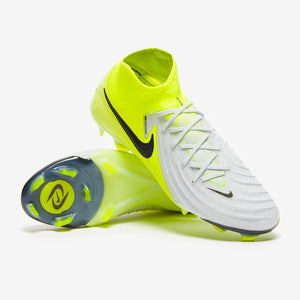 Nike Phantom Luna II Elite FG Football Boots Metallic Silver/Black/Volt