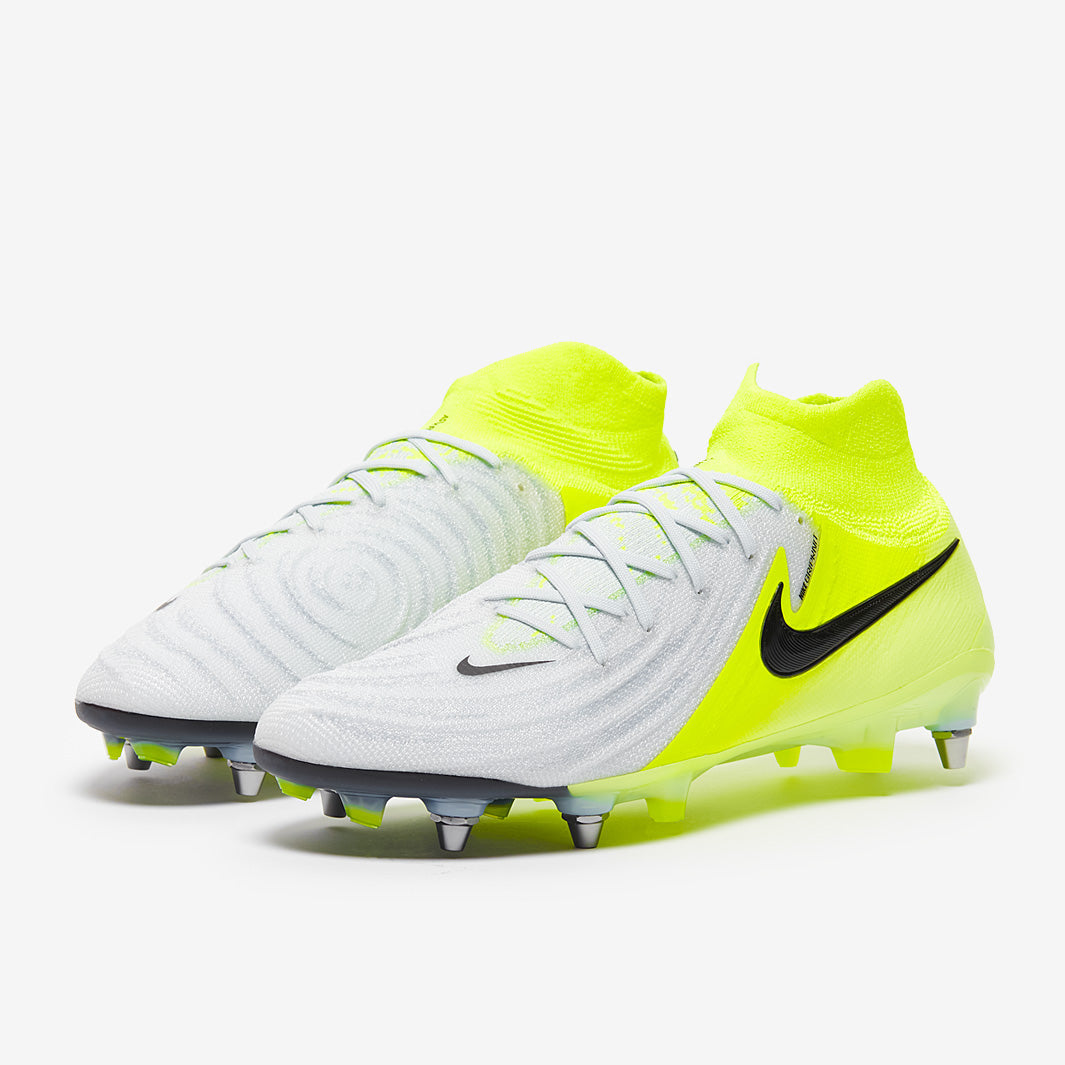 Nike Phantom Luna II Elite SG-Pro Player Edition Football Boots Metallic Silver/Black/Volt