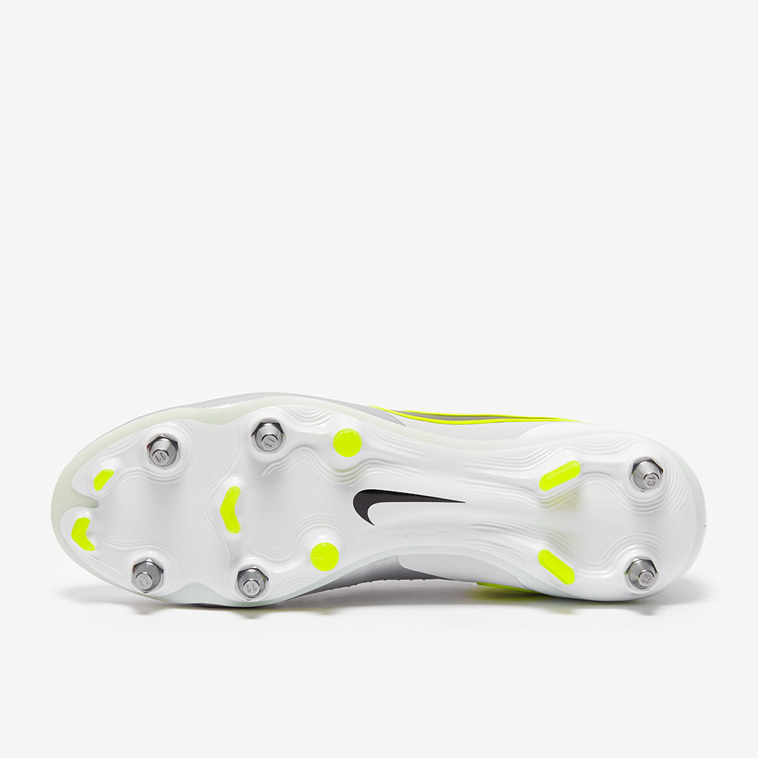 Nike Tiempo Legend X Elite SG-Pro Player Edition Football Boots Metallic Silver/Black/Volt