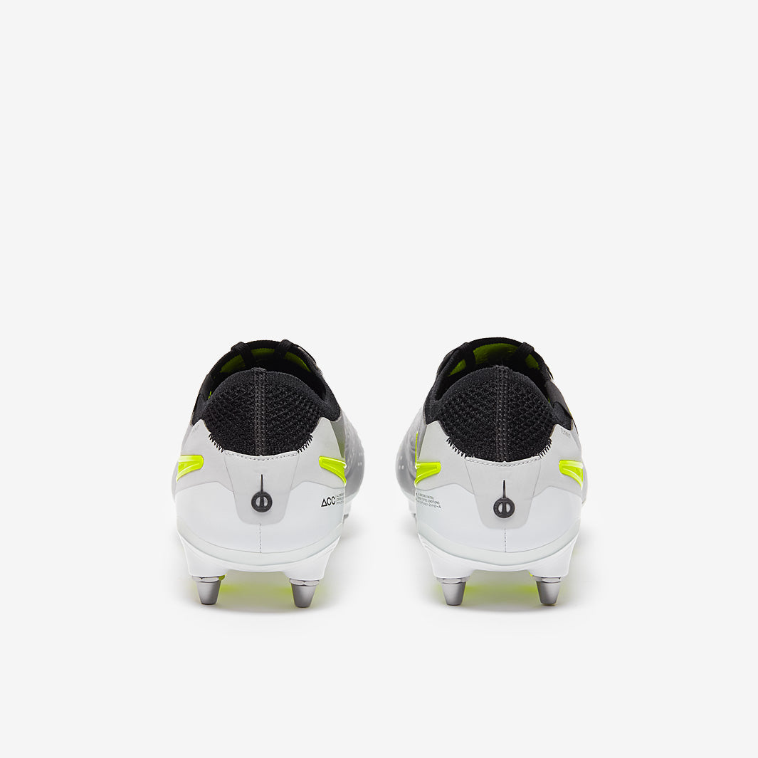 Nike Tiempo Legend X Elite SG-Pro Player Edition Football Boots Metallic Silver/Black/Volt
