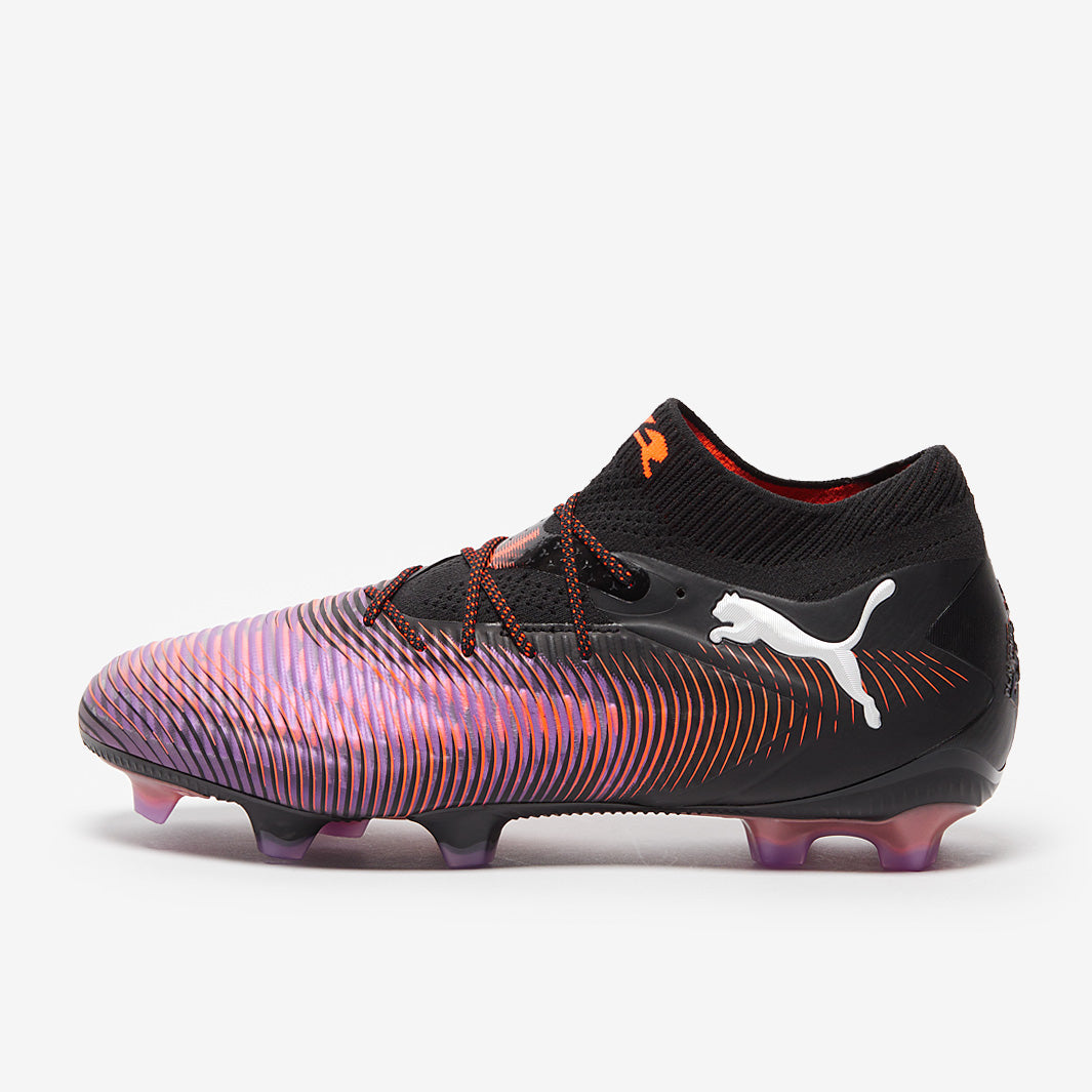 Puma Future 8 Ultimate FG Football Boots Puma Black/Puma White/Glowing Red